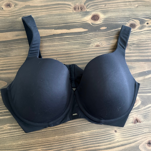 Women’s Cacique Black Balconette Bra – 38DDD – Lightly Lined, Adjustable Straps - Picture 1 of 7